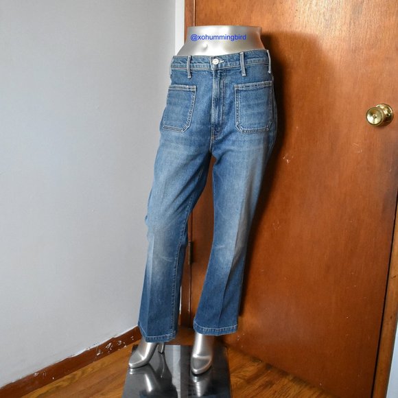 MOTHER | The Hustler Patch Pocket Flood Wash (Cowboys Don't Cry) Size 32 NWT - Picture 15 of 16